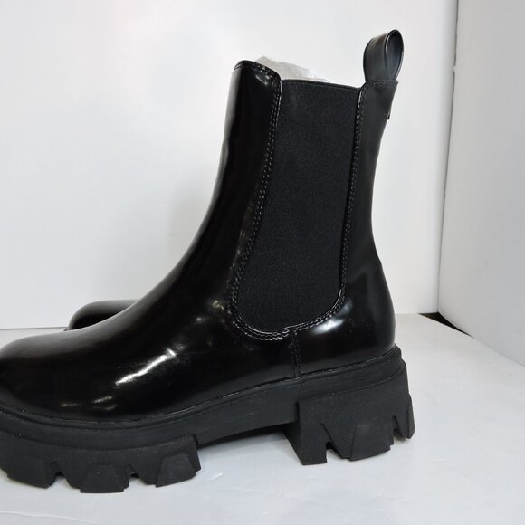 Missguided women mid calf chunky chelsea boots size 37 brand new - Picture 2 of 6